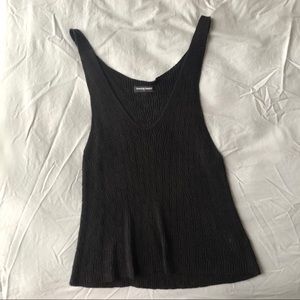 American Apparel Fisherman Knit Tank Top